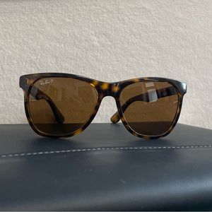 Ray-Ban 54mm Polarized Wayfarer Sunglasses